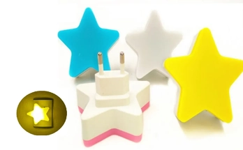 GU5646 LUMINARIA P/TOMADA BIVOLT ESTRELA 8X8X6CM