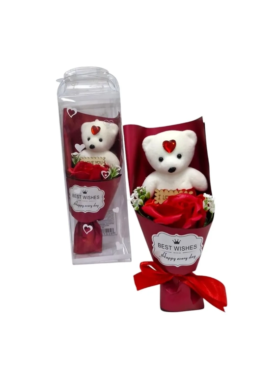 GF133719B URSINHO C/ROSA  25CM