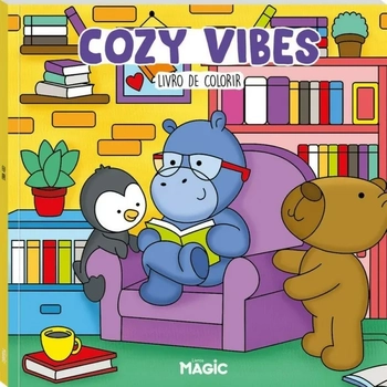 84655 COZY VIBES- LIVRO DE COLORIR