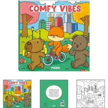 84662 COMFY VIBES - LIVRO DE COLORIR