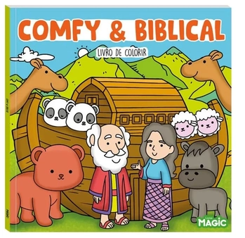 84686 COMFY AND BIBLICAL - LIVRO DE COLORIR
