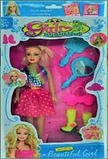 YT4171 BONECA C/ACESSORIOS