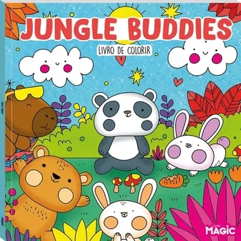 83986 JUNGLE BUDDIES - LIVRO DE COLORIR
