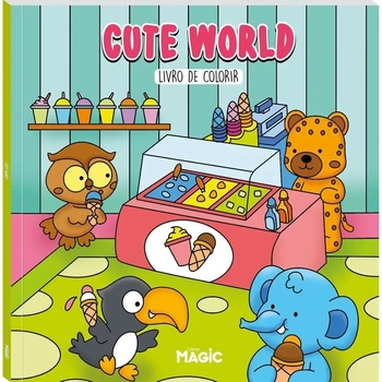 84792 CUTE WORLD - LIVRO DE COLORIR