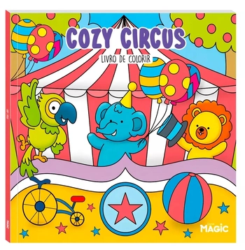 84785 COZY CIRCUS - LIVRO DE COLORIR