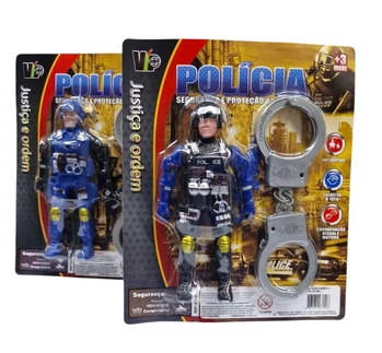 VB1055 BONECO POLICIAL