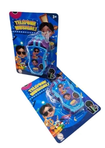 VB1480 TELEFONE MUSICAL AZUL