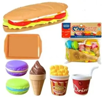 TK-AB0112 MINI FAST FOOD RESTAURANT SOLAPA