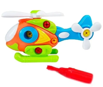 TK-AB0063 HELICOPTERO DIDATICO MONTA E DESMONTA