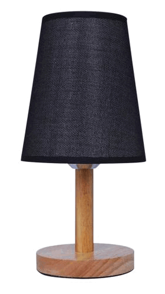 FXG90032 ABAJUR DE MADEIRA E CORDA 30CM