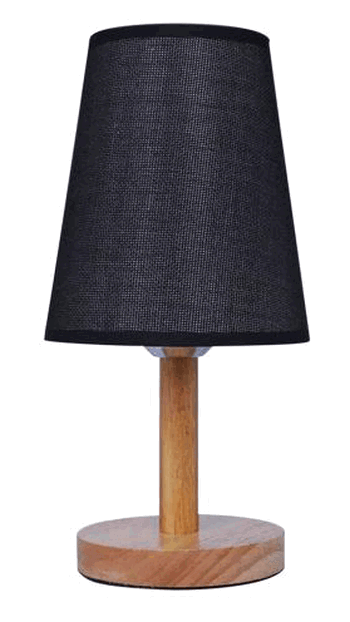 FXG90032 ABAJUR DE MADEIRA E CORDA 30CM