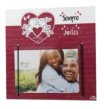 PR126 PORTA RETRATO 20X20 SEMPRE JUNTOS