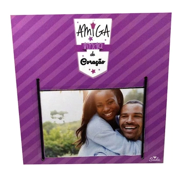 PR131 PORTA RETRATO 20X20 AMO COISAS FOFAS