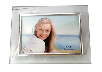 11984 PORTA RETRATO DE VIDRO RETO H