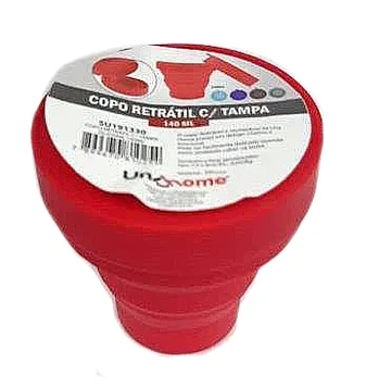UD191330 COPO RETRATIL DE SILICONE 140ML
