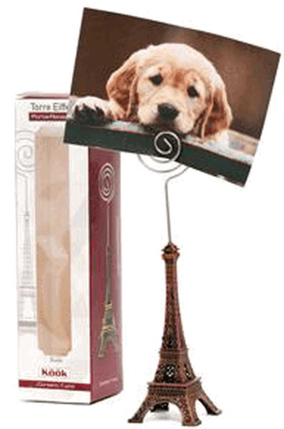 DEB01040 PORTA RECADO TORRE EIFFEL 16CM