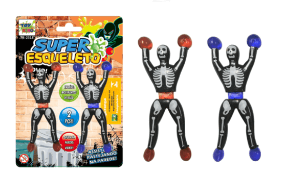 TK-2318 BONECO DE PLASTICO C/2