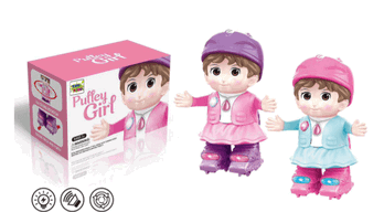 TK-1966 BONECA DE PLASTICO A PILHA