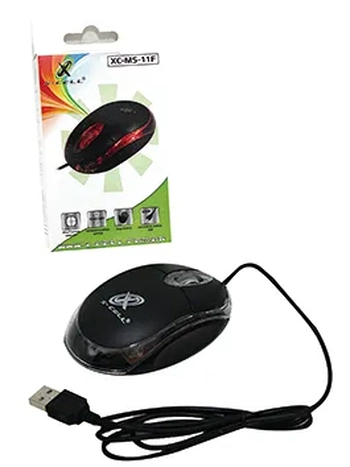 XC-MS-11F MOUSE OPTICO USB MULTIMIDIA