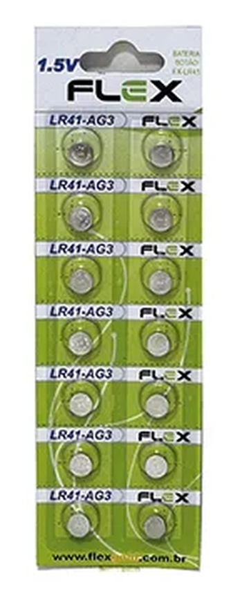 FX-LR41 BATERIA BOTAO LR41 CT C/14