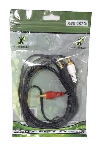 XC-P2-2RCA CABO P2-2RCA 2MTS