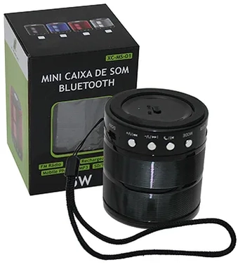 XC-MS-01 MINI CAIXA DE SOM BLUETOOTH 5W