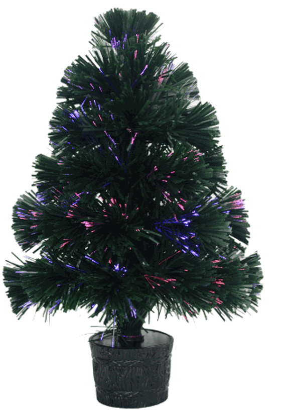 860390 ARVORE VERDE FIBRA OTICA JASPER 45CM 30GLHS BIVOLT