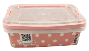 8850 GRAN BOX BAIXA DECORADA C/ALCA E TRAVA 410ML