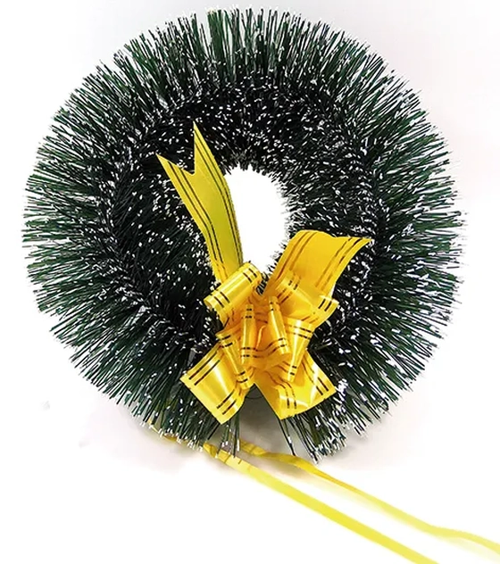 04 GUIRLANDA VERDE 27CM