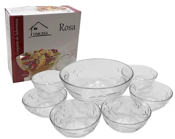 615074 CONJUNTO DE SOBREMESA C/7