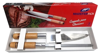 1-041 CONJUNTO P/CHURRASCO C/2PCS