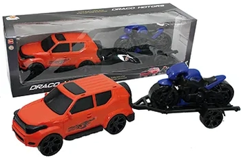 498 VEICULO DRACO MOTORS JEEP + MOTORCYCLE