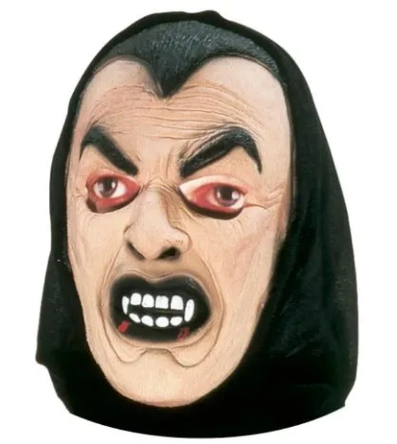 779 MASCARA LATEX C/CAPUZ DRACULA