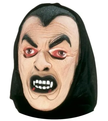 779 MASCARA LATEX C/CAPUZ DRACULA