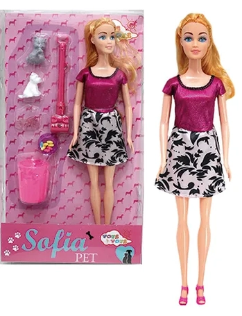 556889 BONECA SOFIA PET C/ACESSORIOS
