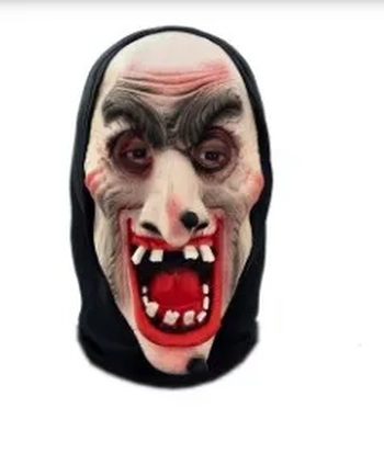 10010 MASCARA LATEX C/CAPUZ  BRUXA