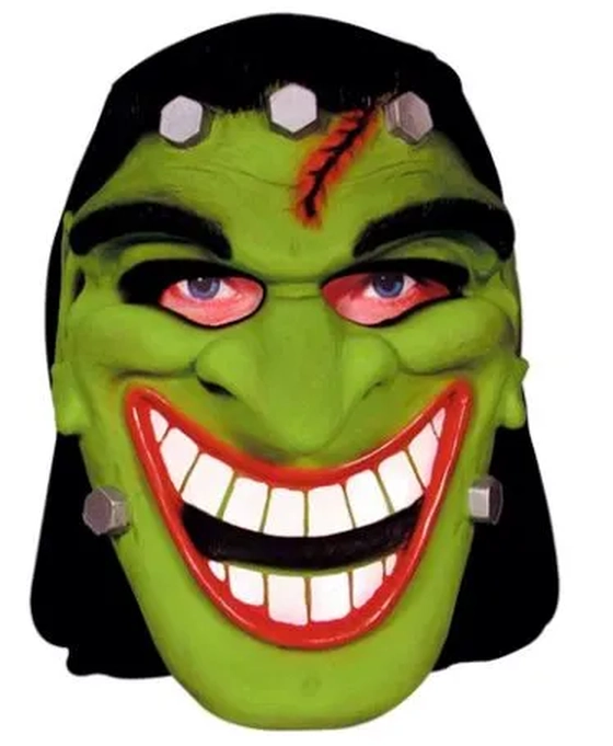 10003 MASCARA LATEX C/CAPUZ FRANK SARCASTICO