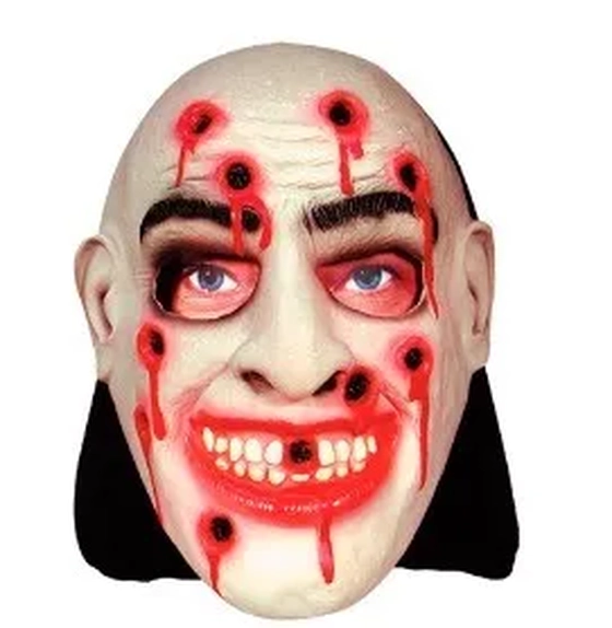 10005 MASCARA LATEX C/CAPUZ FUZILADO