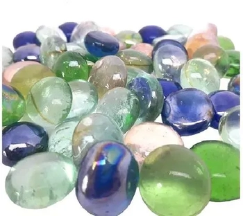 F120795 PEDRAS DECORATIVAS EM VIDRO