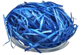 0435-5 PALHA DE MADEIRA N°100 50G AZUL