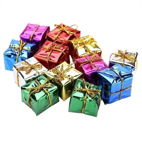 839937 ENFEITE PRESENTE  3CM C/6