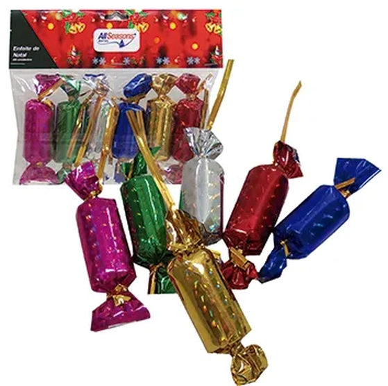 839948 ENFEITE BALA 8CM C/6