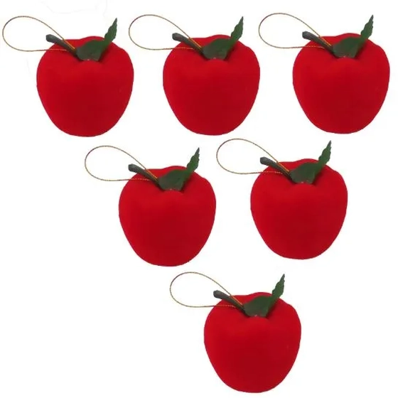 839964 ENFEITE MACA 4.5CM C/6