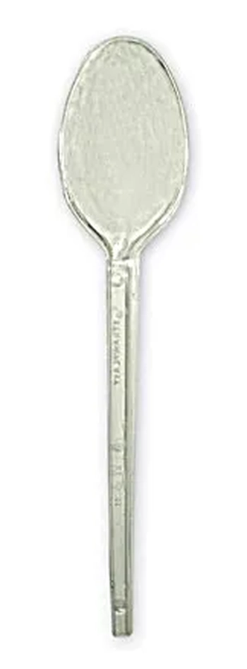 1982.8 COLHER DE PLASTICO BRANCA C/50