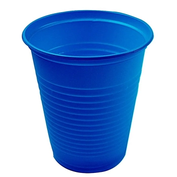 19817.0 COPO DE PLASTICO 200ML AZUL C/50