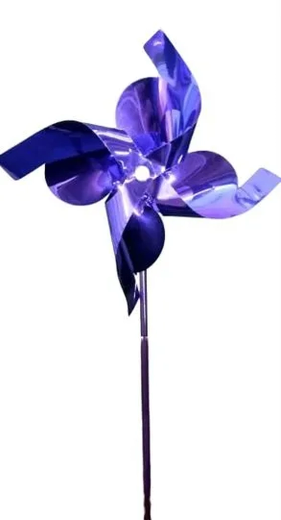 573/109 CATAVENTO METALIZADO C/12 - ROXO