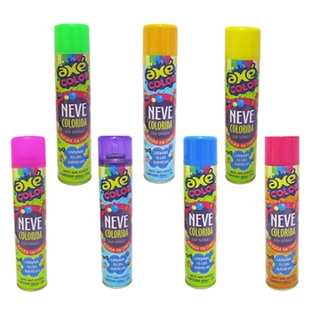 20130 ESPUMINHA NEVE ARTIFICIAL AXE COLOR 400ML/220G SORTIDA