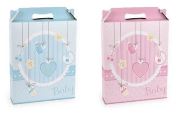 13001395 CAIXA MALETA RET VERT P/PRESENTE P MIMO AZUL C/10