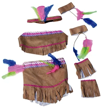 ED0099.P0001 FANTASIA INDIA APACHE INFANTIL P COLORIDA