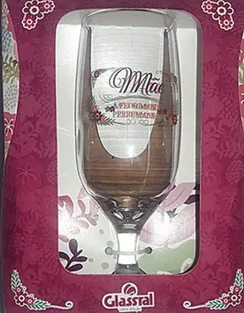 GR1722 TACA DECORADA MAE FLOR MAIS PERFUMADA 310ML
